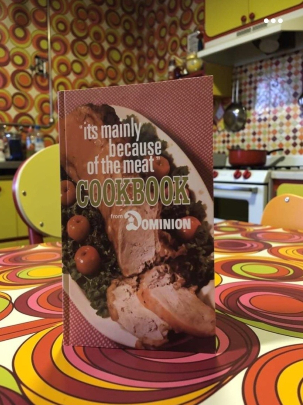 It's Mainly Because of the Meat  Advertising Cookbook Canada Illustrated